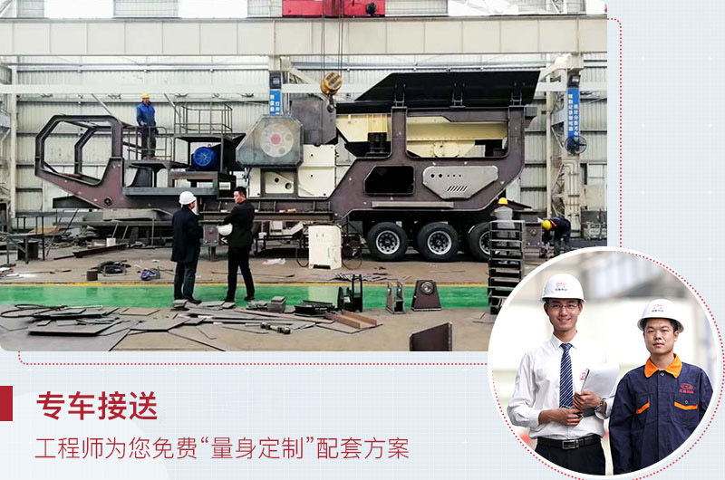 四組合、三組合移動(dòng)圓錐破碎機(jī)，紅星為您免費(fèi)定制