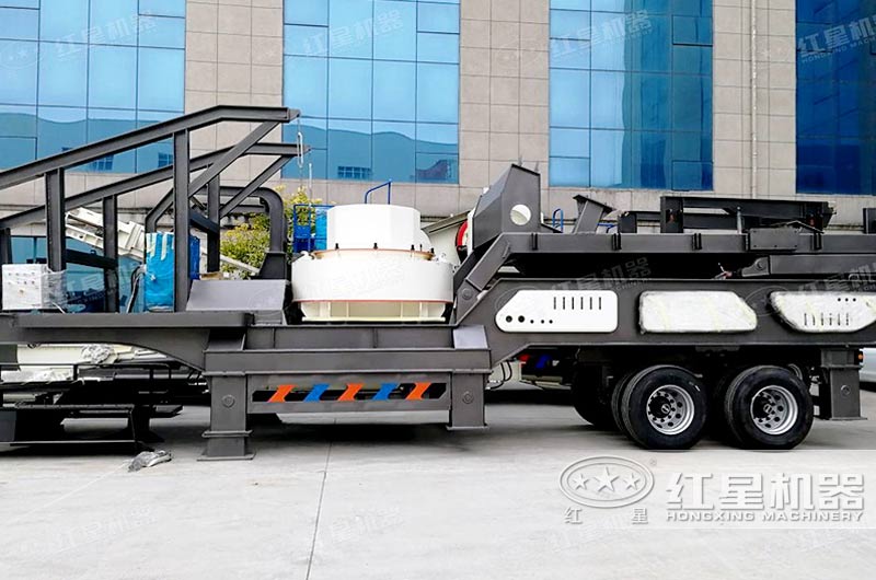 沖擊式車載制砂機(jī)，制砂級(jí)配合理